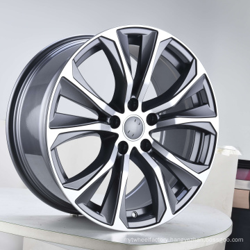 BY-1266 new design 19''  ET48 PCD 120 with 5 hole die casting alu alloy wheel rims for car
